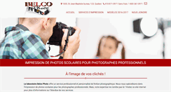 Desktop Screenshot of belcophoto.com