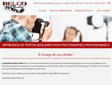 Tablet Screenshot of belcophoto.com